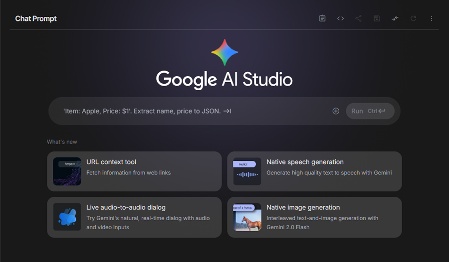 Google AI Studio